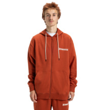 Baseline - Men's Orange Full Zip Hoodie | DC Shoes