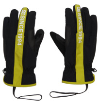 3 Salute - Isolierte Handschuhe für Männer Schwarz ADYHN03034 Roxy