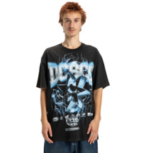 Skull Shock - Short Sleeve T-Shirt for Men - Men's Black Short