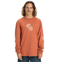 Hi Rolling Hls - Long Sleeve T-Shirt for Men - Men's Orange Long