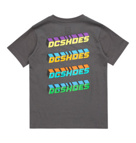 dcshoes, Pile Up - T-shirt met Korte mouw voor Jongens 8-16, MAGNET (kzl0) Pile Up - Short Sleeves T-Shirt for Boys 8 - 16  ADBZT03300