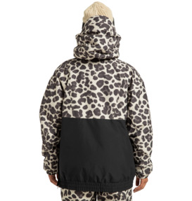 dcshoes, Chalet 10K - Anorak technique ski/snowboard pour Femme, SNOW CAT (tfl4) Chalet - Technical Snow Anorak for Women  ADJTJ03053