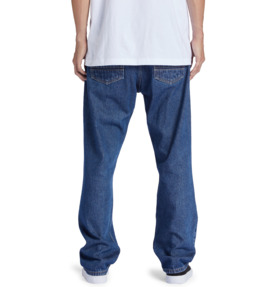 dcshoes, Worker - Jeans Vestibilità Relaxed da Uomo, INDIGO DARK (bsnw) Worker - Relaxed Fit Jeans for Men  ADYDP03069