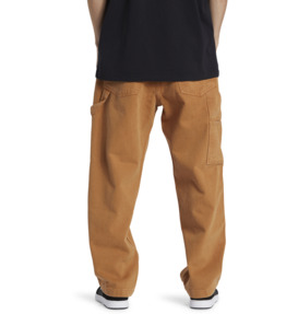 dcshoes, Worker - Jeans con taglio carpentiere da Uomo, HONEY OVERDYE (ylhw) Worker - Carpenter Denim Pant for Men  ADYDP03090
