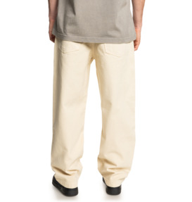 dcshoes, Worker Baggy Denim Roo - Pantaloni in denim da Uomo, OATMEAL OVERDYE (wdvw) Worker Baggy Denim Roo - Denim Pants for Men  ADYDP03094