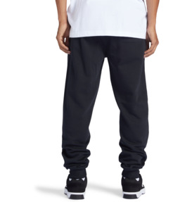 dcshoes, Baseline - Pantalón de chándal para hombre, BLACK (kvj0) Baseline - Joggers for Men  ADYFB03069
