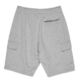 dcshoes, Millenia - Short à taille élastique pour Homme, HEATHER GREY (knfh) Millenia - Elastic Waist Shorts for Men  ADYFB03075