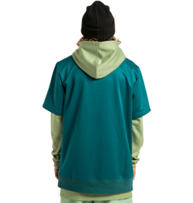 dcshoes, Dryden - Felpe con cappuccio da Uomo, DEEP TEAL (btg0) Dryden - Fleece Top for Men  ADYFT03440