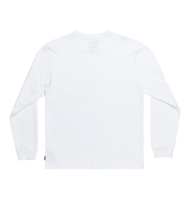 dcshoes, DC 1994 - Long Sleeve Pocket T-Shirt for Men, WHITE (wbb0) DC 1994 - Long Sleeve Pocket T-Shirt for Men  ADYKT03247