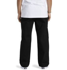 dcshoes, Worker Baggy - Pantalón chino para Hombre, BLACK (kvj0) Worker Baggy - Chino Pants for Men  ADYNP03097