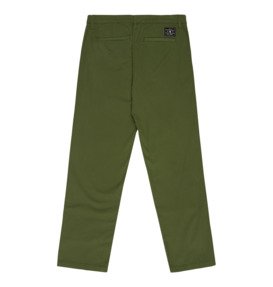dcshoes, Worker Relaxed - Chino Trousers for Men, BRONZE GREEN (gqq0) Worker Relaxed - Chino Trousers for Men  ADYNP03098