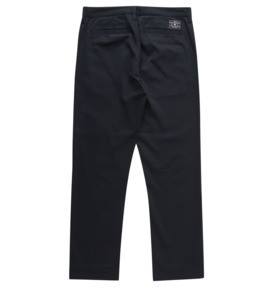 dcshoes, Worker Relaxed - Pantalón chino para hombre, BLACK (kvj0) Worker Relaxed - Chino Trousers for Men  ADYNP03098