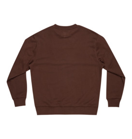 dcshoes, Tribute - Sweatshirt für Männer, COFFEE BEAN (ctl0) Tribute - Pullover Sweatshirt for Men  ADYSF03148