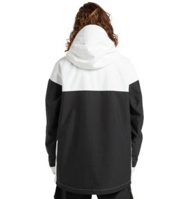 dcshoes, Intel 30K - Veste de snow technique Unisexe, WHITE/BLACK (xwwk) Intel 30K - Technical Snow Jacket Unisex  ADYTJ03087