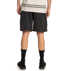 dcshoes, Stryker 18" - Short de marche à taille élastique pour Homme, BLACK (kvj0) Stryker 18" - Elastic Waist Walkshorts for Men  ADYWS03079
