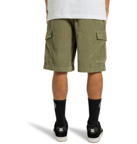 dcshoes, Pipeline 22.5" - Short de marche cargo pour Homme, DEEP LICHEN GREEN (tpc0) Pipeline 22.5" - Cargo Walkshorts for Men  ADYWS03081