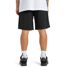 dcshoes, No Hitter - Short de marche à taille élastique pour Homme, BLACK (kvj0) No Hitter - Elastic Waist Walkshorts for Men  ADYWS03082