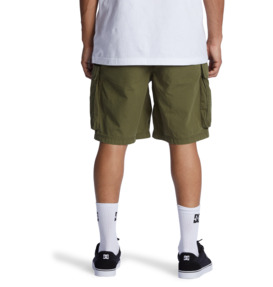 dcshoes, Tundra 22" - Short cargo para Hombre, IVY GREEN (crb0) Tundra 22" - Cargo Walkshorts for Men  ADYWS03086