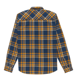dcshoes, Marshal - Camicia in flanella da Uomo, DARK DENIM (brq0) Marshal - Flannel Shirt for Men  ADYWT03116