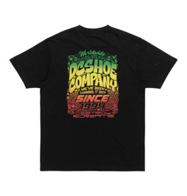 dcshoes, Hot Box - Short Sleeves T-Shirt for Men, BLACK RAIN WASH (kyhw) Hot Box - Short Sleeves T-Shirt for Men  ADYZT05450