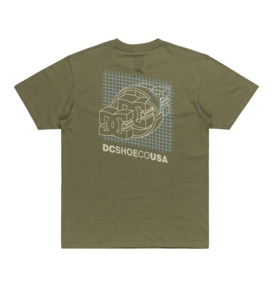 dcshoes, Dimensional - Short Sleeves T-Shirt for Men, DEEP LICHEN GREEN (tpc0) Dimensional - Short Sleeves T-Shirt for Men  ADYZT05452