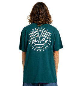 dcshoes, For The Win - Short Sleeves T-Shirt for Men, DEEP TEAL (btg0) For The Win - Short Sleeves T-Shirt for Men  ADYZT05467