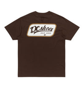 dcshoes, Timely - Short Sleeves T-Shirt for Men, COFFEE BEAN (ctl0) Timely - Short Sleeves T-Shirt for Men  ADYZT05468