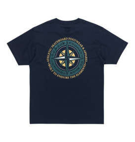 dcshoes, True North - Short Sleeves T-Shirt for Men, DRESS BLUES (btk0) True North - Short Sleeves T-Shirt for Men  ADYZT05469