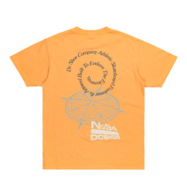 dcshoes, Off Course - Short Sleeves T-Shirt for Men, RADIANT YELLOW ACID WASH (njzw) Off Course - Short Sleeves T-Shirt for Men  ADYZT05473