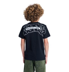 dcshoes, DC Omega - Short Sleeve T-Shirt for Boys 8-16, BLACK (kvj0) DC Omega - Short Sleeve T-Shirt for Boys 8-16  EDBZT03426