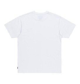 dcshoes, Patch It - Camiseta de manga corta con bolsillo para hombre, WHITE (wbb0) Patch It - Short Sleeve Pocket T-Shirt for Men  EDYKT03534