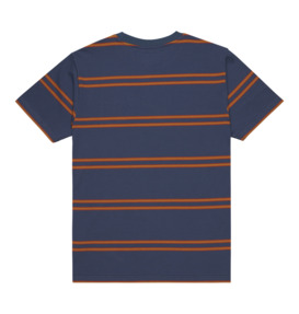 dcshoes, Maximize Stripe - Maglietta a maniche corte con taschino da Uomo, DARK DENIM (brq0) Maximize Stripe - Short Sleeve Pocket T-Shirt for Men  EDYKT03537