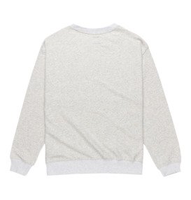 dcshoes, Manteca Tribute - Felpa da Uomo, LIGHT HEATHER GREY (sfrh) Manteca Tribute - Sweatshirt for Men  EDYSF03260