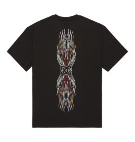 dcshoes, Burn Out - T-Shirt à manches courtes pour Homme, BLACK (kvj0) Burn Out - Short Sleeve T-Shirt for Men  EDYZT04356