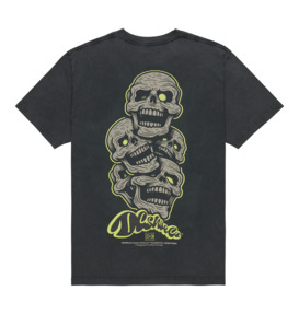 dcshoes, Laugh Stack - Maglietta a maniche corte da Uomo, BLACK (kvj0) Laugh Stack - Short Sleeve T-Shirt for Men  EDYZT04359