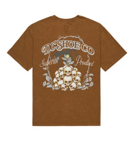 dcshoes, Outgrow - T-Shirt à manches courtes pour Homme, TOFFEE (cqf0) Outgrow - Short Sleeve T-Shirt for Men  EDYZT04362