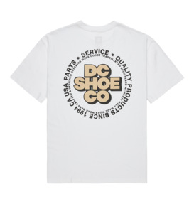 dcshoes, Work Circle - T-Shirt à manches courtes pour Homme, WHITE (wbb0) Work Circle - Short Sleeve T-Shirt for Men  EDYZT04369