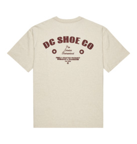 dcshoes, Pro Service - Short Sleeve T-Shirt for Men, OATMEAL HEATHER (tflh) Pro Service - Short Sleeve T-Shirt for Men  EDYZT04370