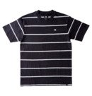 【SATIIIZ】Lapin Stripe High Density Short Sleeve T-shirt LW170-SIERRA-STRIPE-T-SHIRT-
