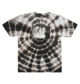 BLACK/ WHITE SPIRAL TIE DYE (xkws)