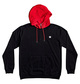 BLACK/RACING RED (xkkr)