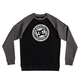 CHARCOAL HEATHER/ BLACK (xkkk)