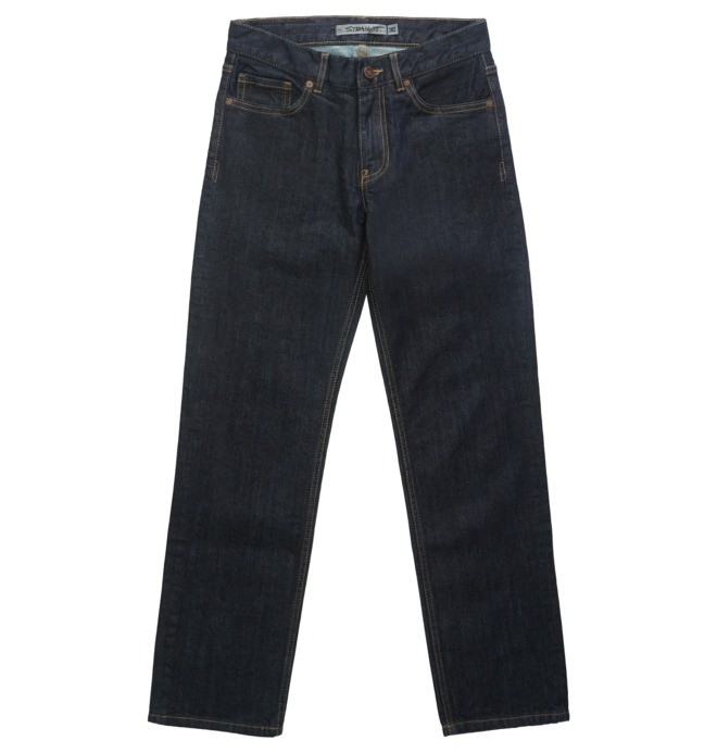 Worker Straight Indigo Rinse - Jeans for Boys 8-16  ADBDP03005