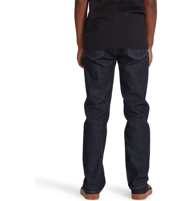 Worker Straight Indigo Rinse - Jeans for Boys 8-16  ADBDP03005