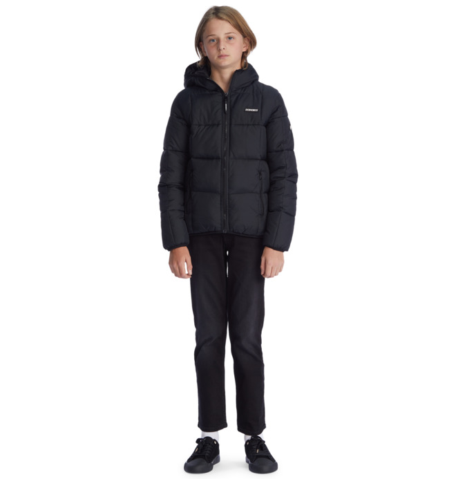 Square Up - Quilted Puffer Jacket for Boys  ADBJK03025