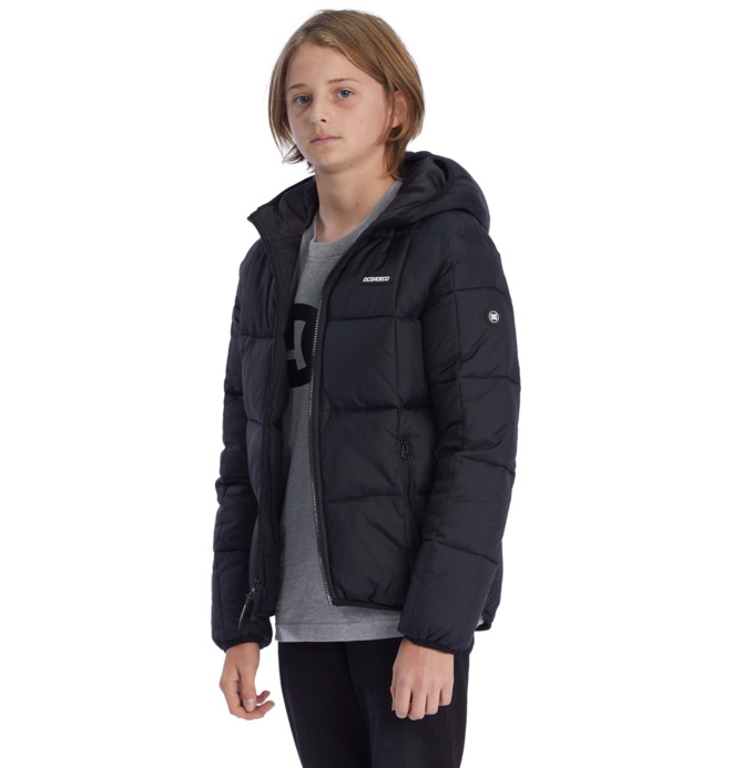 Square Up - Quilted Puffer Jacket for Boys  ADBJK03025