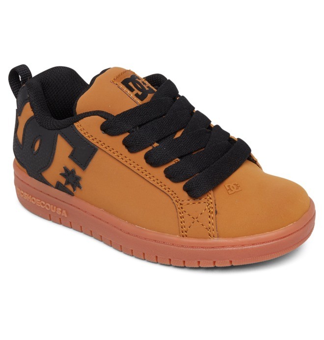 Court Graffik - Leather Shoes for Kids  ADBS100207