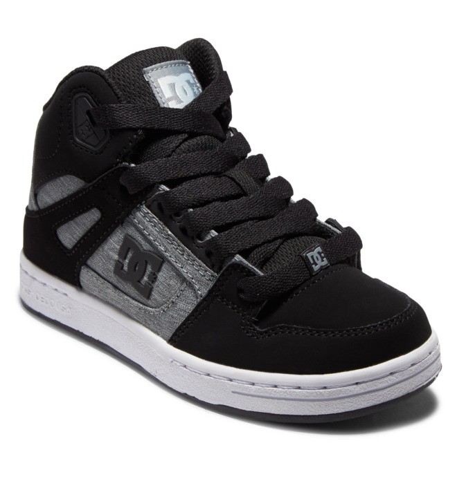 Pure Hi - Leather High-Top Shoes for Kids  ADBS100242