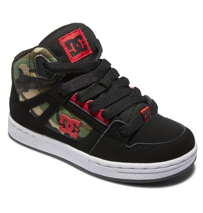 Pure Hi - Leather High-Top Shoes for Kids  ADBS100242
