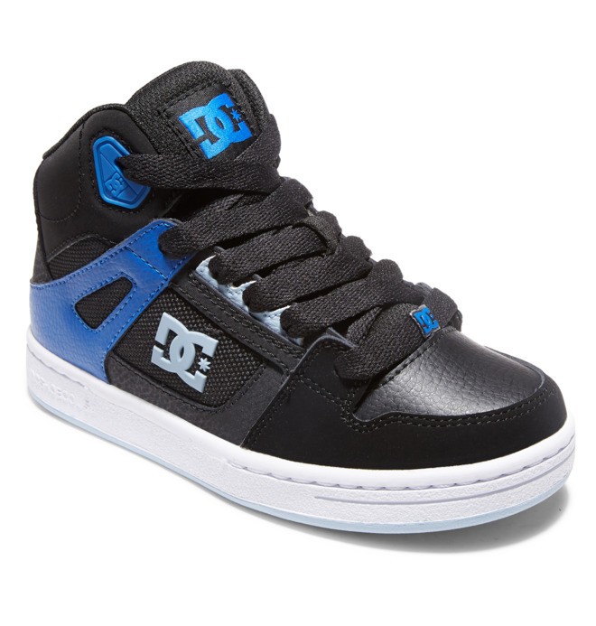 Pure Hi - Leather High-Top Shoes for Kids  ADBS100242